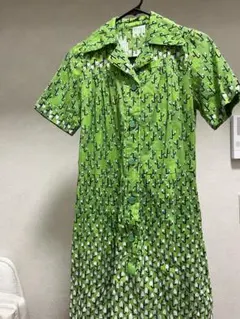 昭和レトロ ひざ丈ワンピース