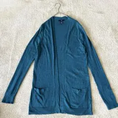 【Gap 】ギャップ　ニット　カーディガン 長袖　無地　シンプル　ポケット