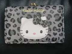 ハローキティ レオパード柄 三つ折り財布