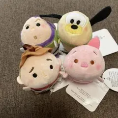 ア*ニ様 ぬいぐるみ 5点セット バズ・ウッディ・ピグレット・グーフィー・プーさ