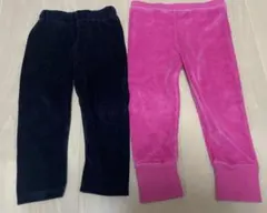 フリースパンツ　2枚セット