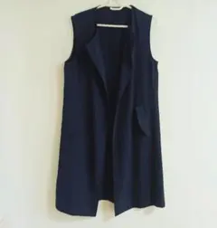 ネイビー ベスト Mサイズ