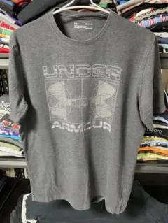 UNDER ARMOUR グレー Tシャツ バスケットボールデザイン