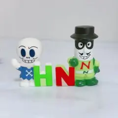 アンパンマン ホラーマン ナガネギマン 指人形 アルファベット