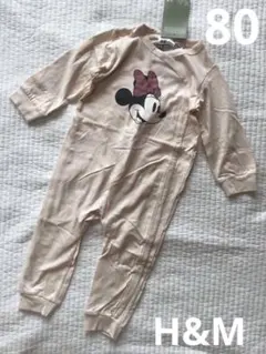 新品☆H&M  ミニーちゃんロンパース　Disney  80