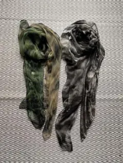 タイダイ柄スカーフ　2枚セット