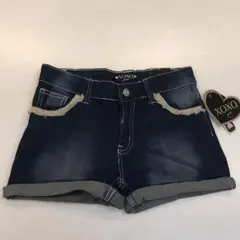 新品 XOXO girls デニム ショートパンツ