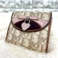 ディオール トロッター　ロマンティック　折財布　ハート　二つ折り　オブリーク 2025年最新】dior 財布 トロッター ハートの人気アイテム - メルカリ