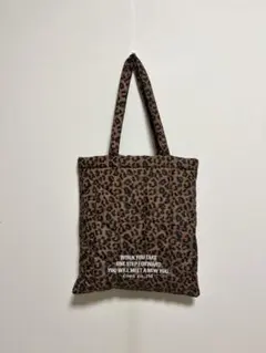 【coen】ロゴ刺繍 幾何柄 キルトトートバッグのサムネイル