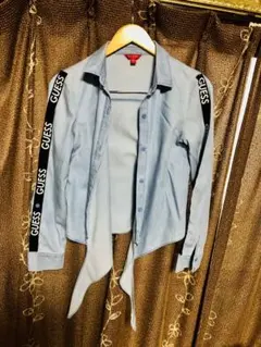 GUESS ロゴ入り長袖シャツ XSのサムネイル