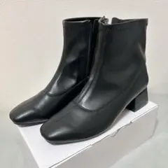 GLOBAL WORK サイドゴアブーツ ブラック Lサイズのサムネイル