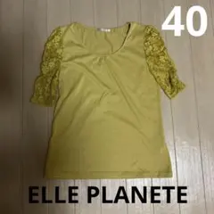 ELLE トップス　袖レース　サイズ40のサムネイル