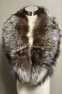 1円 美品有り フォックス ミンク 銀サガ等 毛皮ファーショール 計4点セット AI180 saga fox シルバーフォックスショール -1- フォックスファー