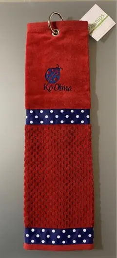 新品 コオリナ ゴルフ タオル ゴルフ タオル ゴルフタオル ハワイ Ko Olina コオリナ フック