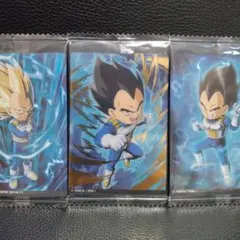 ドラゴンボール イタジャガ メタリックプラカード ベジータミニ3点セット