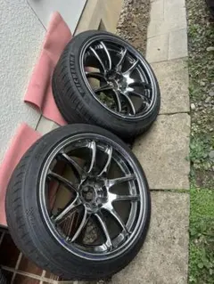 美品 18インチ CLEAVE RACING FL53 タイヤ付き 4本セット - メルカリ