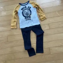 上下セット　虎　ロンT