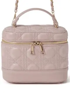 グレイル　2Wayキルティングチェーンショルダーバニティバッグ[tr602]