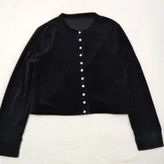 コンパクトベロアカーディガン　アーバンリサーチロッソ