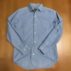 Nigel Cabourn 長袖シャツ サイズ46 ライトブルーのサムネイル
