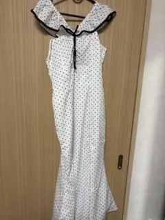 GRL 2Wayドット柄マーメイドワンピース