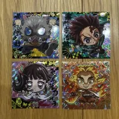 鬼滅の刃ステッカー4枚セット
