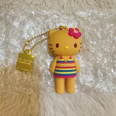 ハローキティ展 シークレットマスコットチャーム B 水着 日焼けキティ　サンリオ