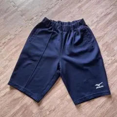 Mizuno ネイビー ジャージパンツ L ジャージ ハーフパンツ ミズノ