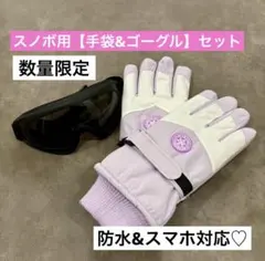 【SALE】スノボ スキー ゴーグル 手袋 レディース 防水 スマホ対応 裏起毛