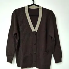 ケーブルニットカーディガン レディース ケーブル柄デザイン