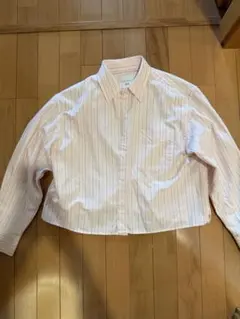 JW ANDERSON UNIQLO ストライプシャツ ピンク S