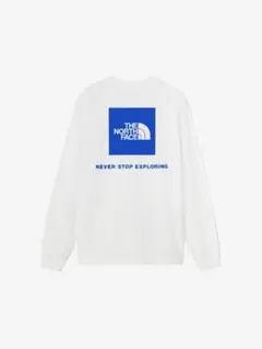 ロングスリーブバックスクエアロゴティー（ユニセックス）