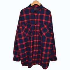 ダンケシェーン Danke schon ワイドチェックシャツのサムネイル