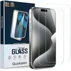 【2枚セット】iPhone14 Pro ガラスフィルム 保護フィルム 薄型