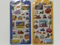 パペットスンスンシール 2枚セット　ドロップジュエリーシール