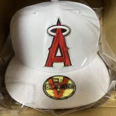 NEW ERA 7 1/2 エンゼルス 日本国旗パッチ 別注