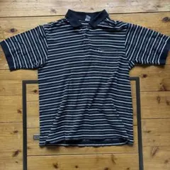 00s Nike ボーダーポロシャツ y2k