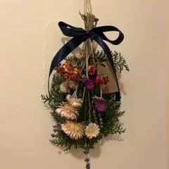 クリスマススワッグ インテリア