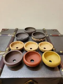 盆栽鉢 い⭐7点新品未使用品ですが昭和の物になります写真ご確認下さい