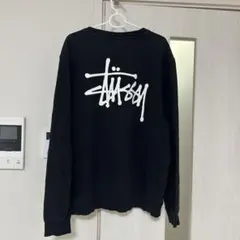 stussy トレーナー　黒のサムネイル