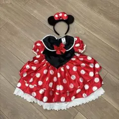 ミニーマウス風ドレス⭐︎ヘッドバンド付き