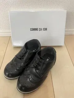 【★値下げ中★】COMME CA ISM 黒 フォーマルシューズ　18cm