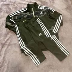 adidas 迷彩 ジャージ上下 150 160