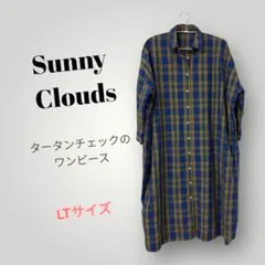 Sunny Clouds タータンチェックワンピース LT