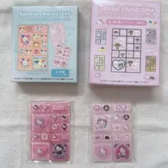 正規品⭐︎ 산리오 トレーディングミニタイルシール ハローキティ チャーミーキティ