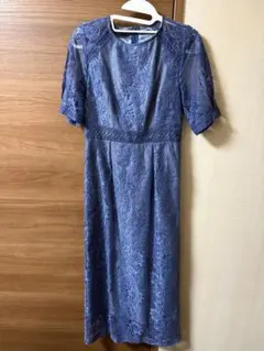 レースドレス ブルー　Mサイズ