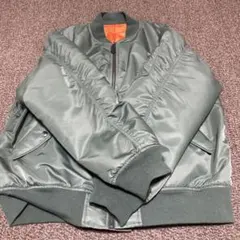 GU MA-1 スタイル グリーンジャケット