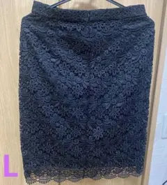 UNIQLO レーススカート レースタイトスカート
