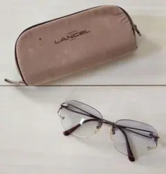 madam K☆フチなし☆ヴィンテージ☆メガネ