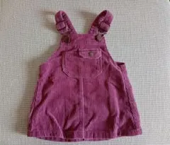 ZARA コーデュロイ ジャンバースカート 9-12ヶ月 80サイズ